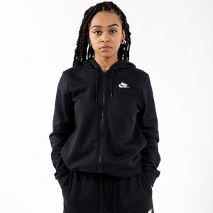 Nike fleece zip down